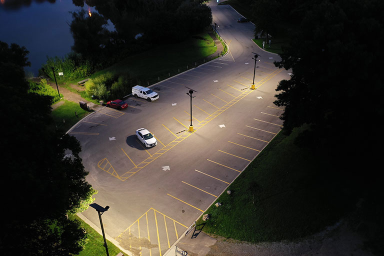 Parking Lot Solar Lighting ZX-TX